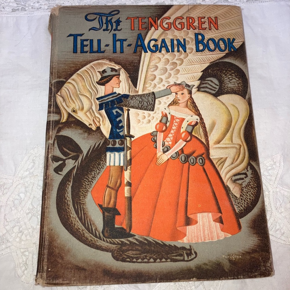 Vintage Children's Tell-it-Again Hard Cover Book